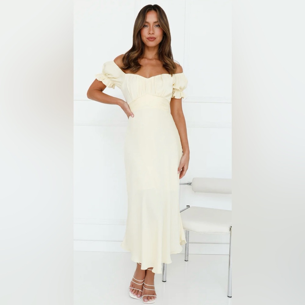 Hello Molly Sky Child Dress Yellow